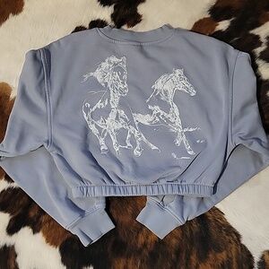 Wild West Cropped Sweatshirt